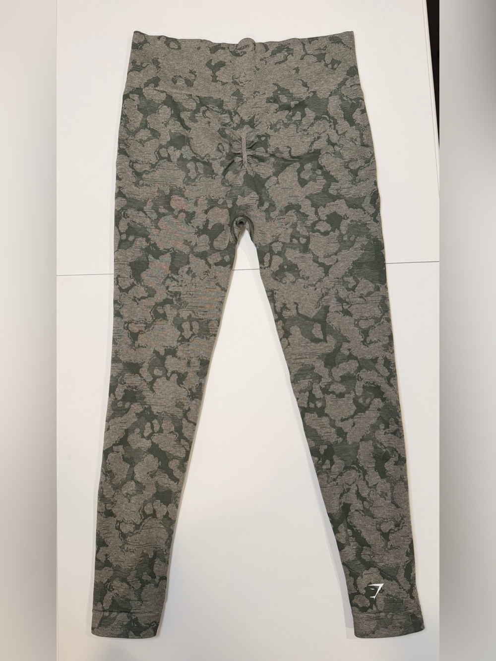 Gymshark Adapt Green Camo Seamless High-Waist Leggings XL - Picture 3 of 9